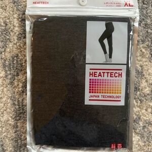 Uniqlo HEATTECH Dark Gray Leggings XL